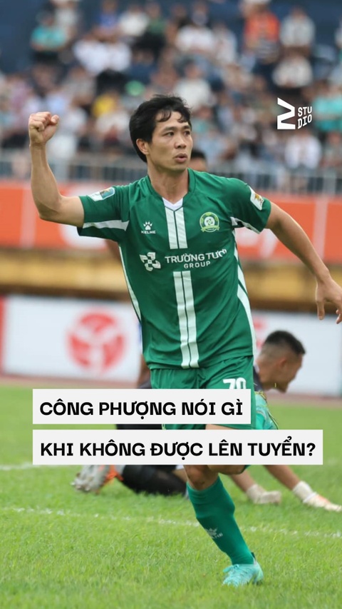 Công Phượng nói gì khi không được lên tuyển?